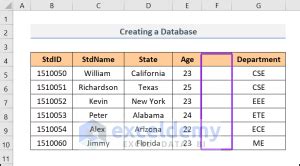 Excel Create Database に対する画像結果