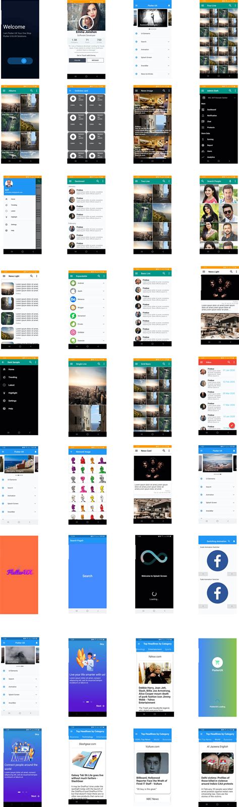 Image result for Give Me Flutter Front Page Template