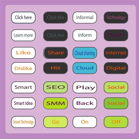 Web Button Design Ideas に対する画像結果