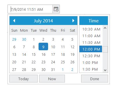 Image result for Date Time Picker jQuery Component