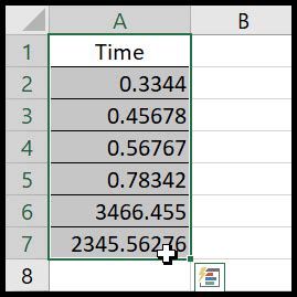 Image result for How to Type in Time in Excel