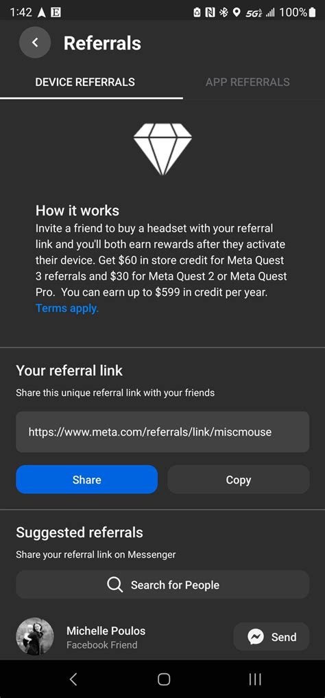 Afbeeldingsresultaten voor How to Get a Meta Quest Referral