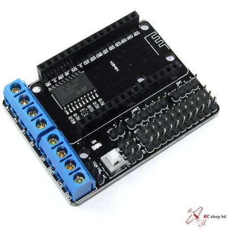 Toradh íomhá ar Esp8266 Motor Shield