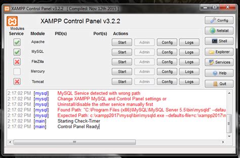 Image result for Xampp MySQL Cannot Start