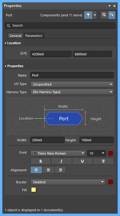 Altium Schematic Port に対する画像結果