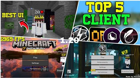 Afbeeldingsresultaten voor Best Client for Minecraft FPS Boost