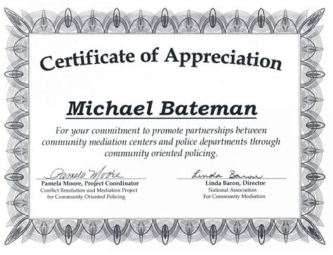 Award Certificate Sample 的图像结果