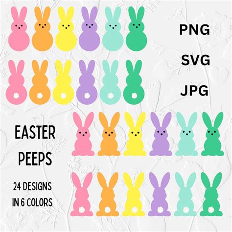 Image result for Easter Peeps SVG