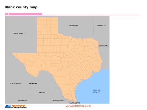 Image result for Editable Map with Texas Counties