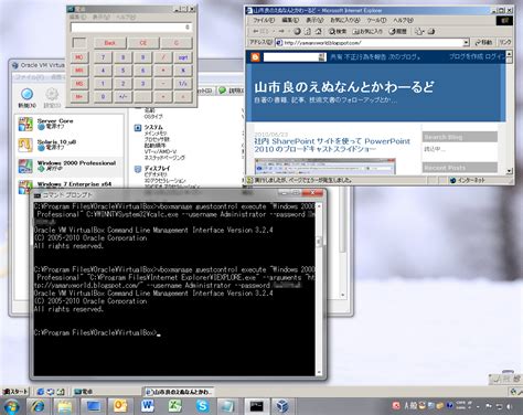 Sun Java VM に対する画像結果