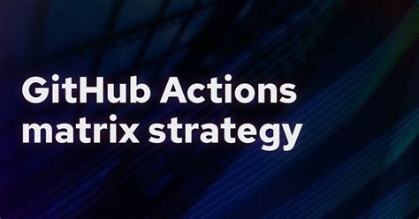 Matrix Strategy GitHub Actions に対する画像結果