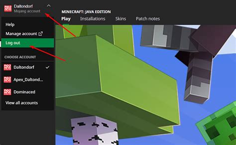 Image result for Minecraft Launcher Mojang Account