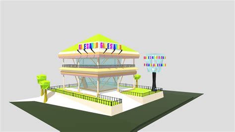 Image result for 3D Model Game Cartoon Crafting Station