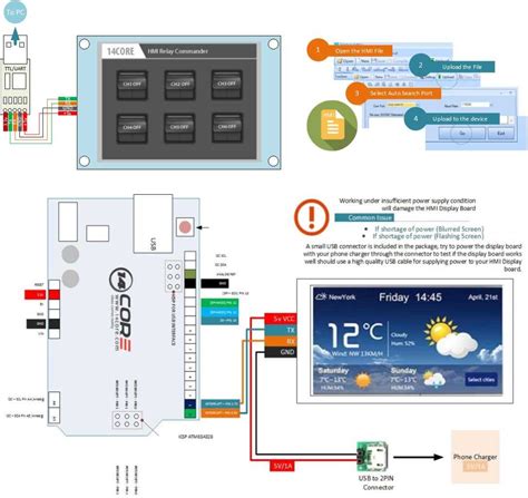 Afbeeldingsresultaten voor Nextion Arduino with Relay
