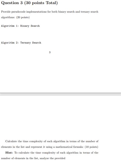 Image result for Ternary Search Algorithm