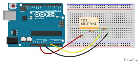 Toradh íomhá ar Resistor Meter Arduino