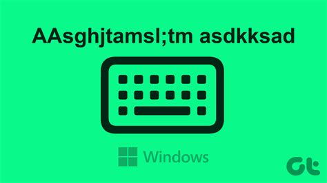 Image result for Typing Automatically Problem in Window 10
