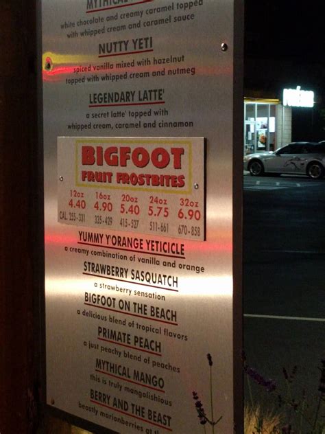 Bigfoot Java Menu-க்கான படிம முடிவு