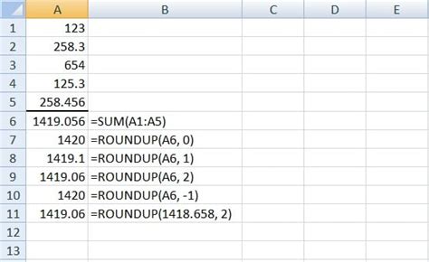 How to Round Values in Excel に対する画像結果