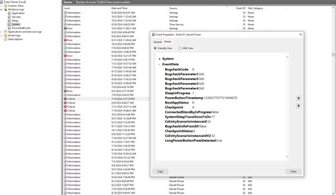 Image result for Windows Crash Log