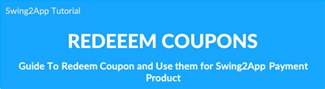 Redeeming Coupons に対する画像結果