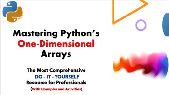 Image result for Arreglo Unidimensional Python
