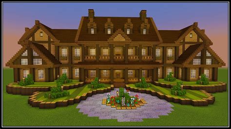 Image result for Wood Mansion Minecraft Tutorial