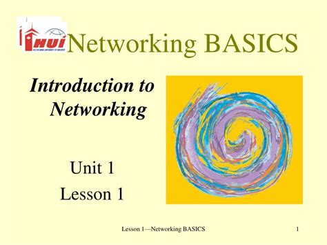 Networking Lesson 1 に対する画像結果