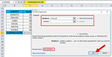 Image result for Example of Problem in Average in Excel