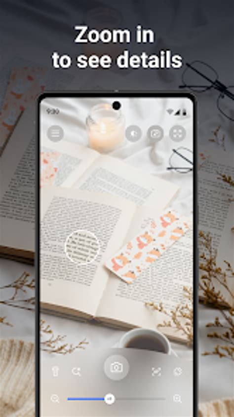 Image result for Magnifier for Android Phone