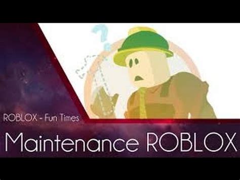 Image result for Maintenance Roblox Picture ID