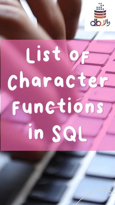 Image result for All Character Functions