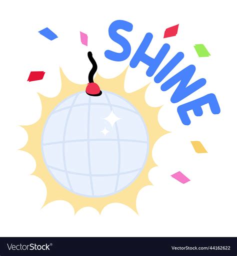 Disco ball Royalty Free Vector Image - VectorStock