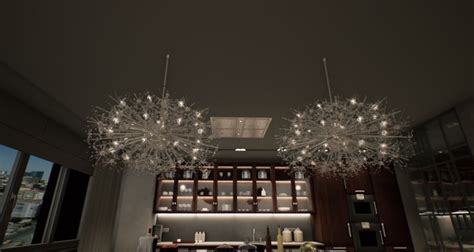 Image result for Chandelier 3D Model