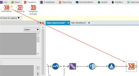 Afbeeldingsresultaten voor Alteryx Summarize Tool