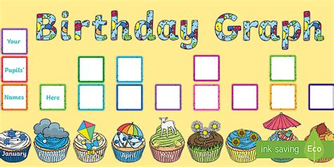 Image result for How to Make a Birthday Chart