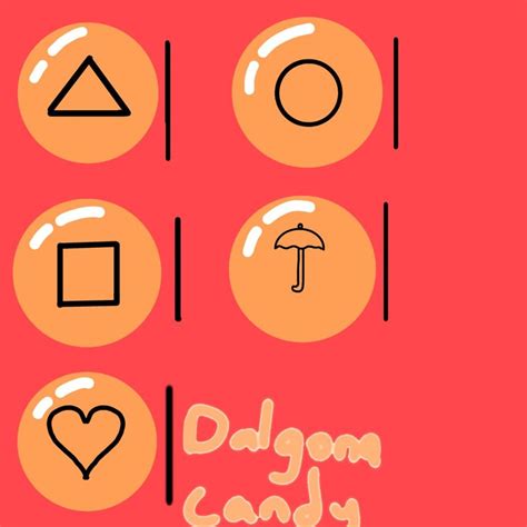 Squid Game Dalgona Icon に対する画像結果