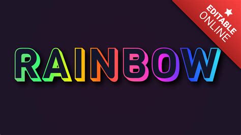 Image result for HTML Rainbow Text