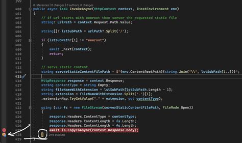Request Pipeline に対する画像結果