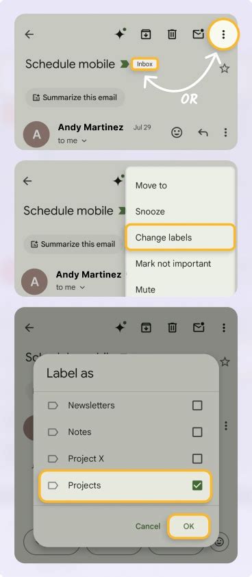 Image result for Create New Folder in Gmail On Android