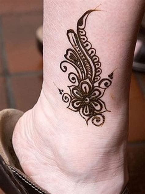 Image result for Ankle Henna Designs