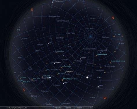 Image result for Stellarium Equirectangular Star Map