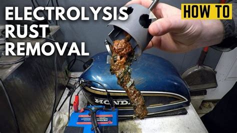 Image result for How to Remove Rust with Electrolysis