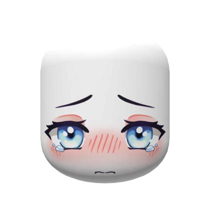 Image result for Roblox Crying Anime Face