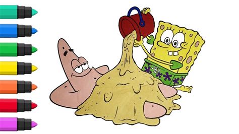 Image result for Spongebob Beach Coloring Pages