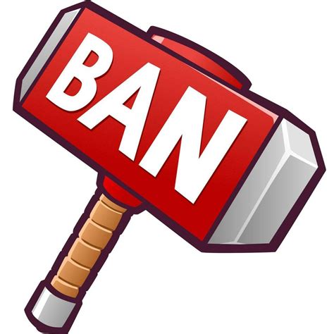 Image result for Ban Hammer Symbol