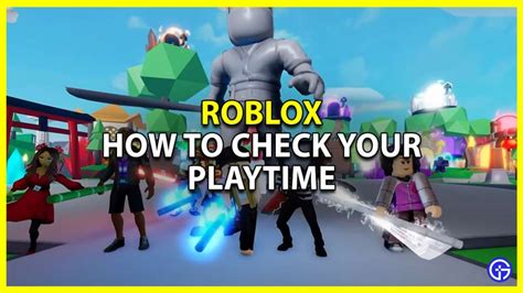 Toradh íomhá ar How to See Your Playtime On Roblox