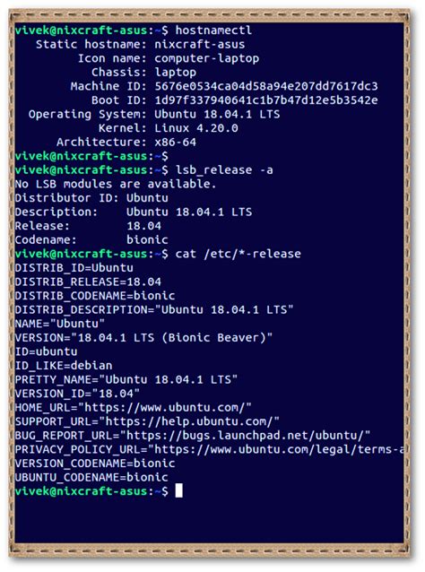 Image result for Print Out Linux Distro in Terminal