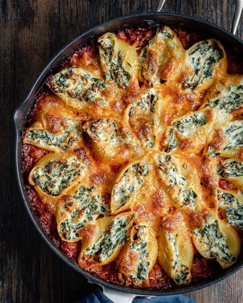 WW Stuffed Pasta Shells Recipe に対する画像結果