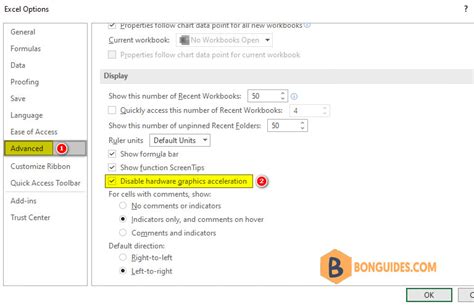 Image result for Disable Graphics Acceleration Office 16